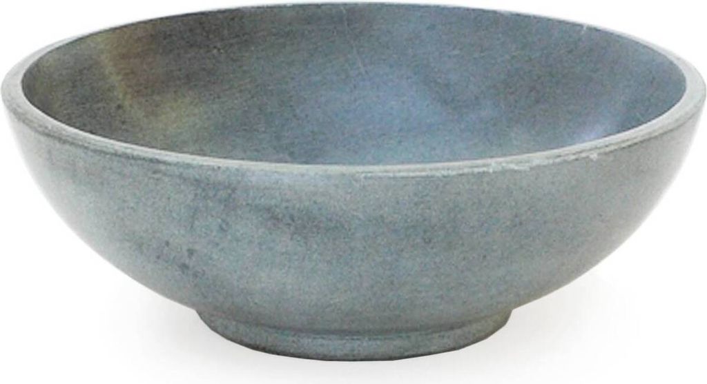 Ø 15 cm Räucherschale Taikan Speckstein grau 5 cm hoch Weihrauchbehälter Schale