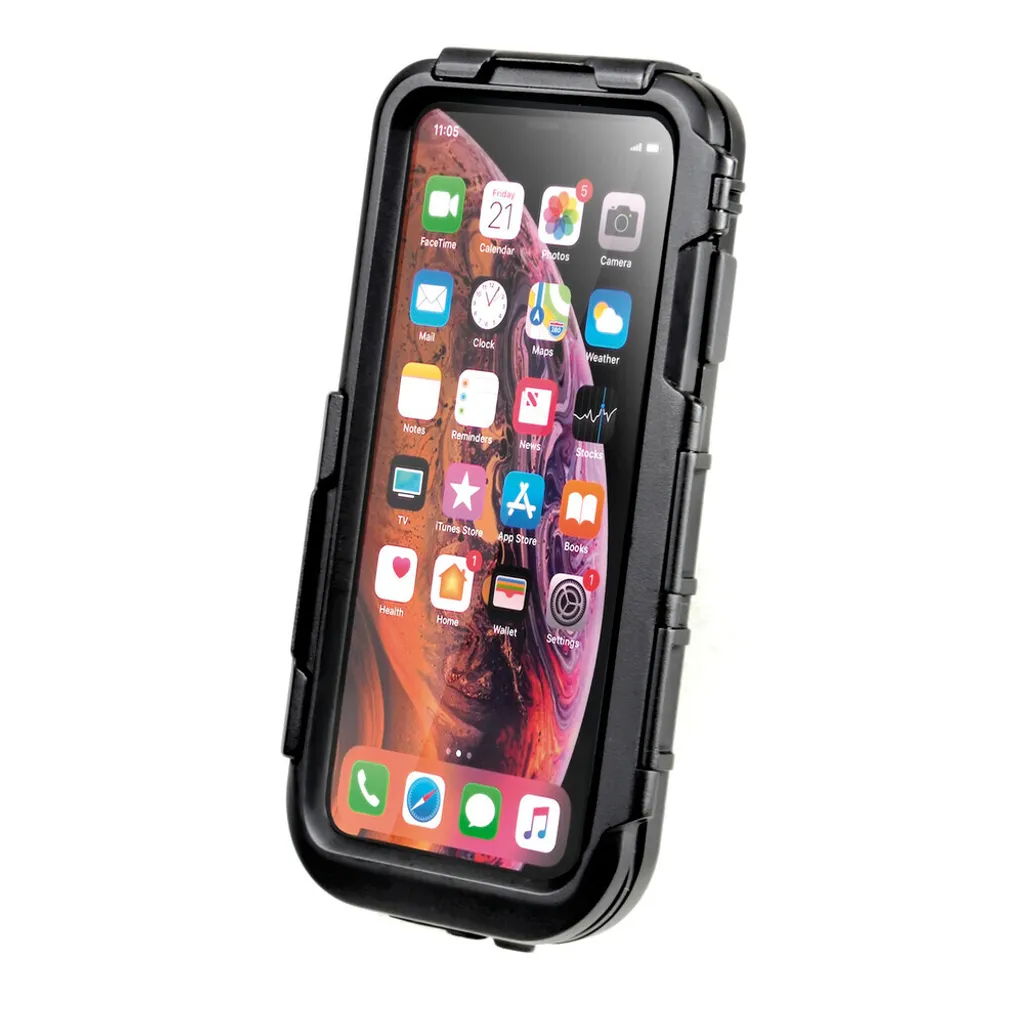 Étui Antichoc iPhone XR Noir Lampa Optiline pour Fixation Sécurisée