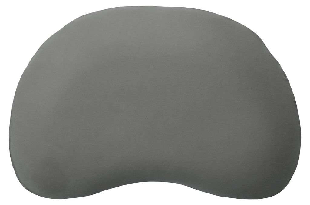 Kissenbezug passend für Tempur Curve Kissen der Größen S und M, 61 x 40 cm, formbeständiger Jersey-Kissenbezug mit Reißverschluss, aus 100 % B...