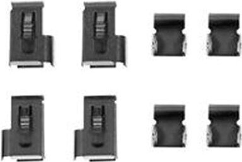 TRW PFK380 Zubehörsatz Scheibenbremsbelag Hinten für MITSUBISHI ECLIPSE II (D3A) ECLIPSE I (D2A) GALANT IV Stufenheck (E3A) Galant VI Schrägheck...