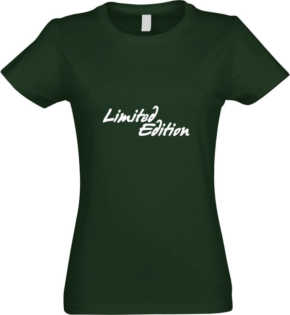 Kiwistar - T-Shirt tailliert - Damen - flaschengrün - Limited Edition - mit Motiv Bedruckt - Funshirt Design - Sport - Freizeit - Damen - M