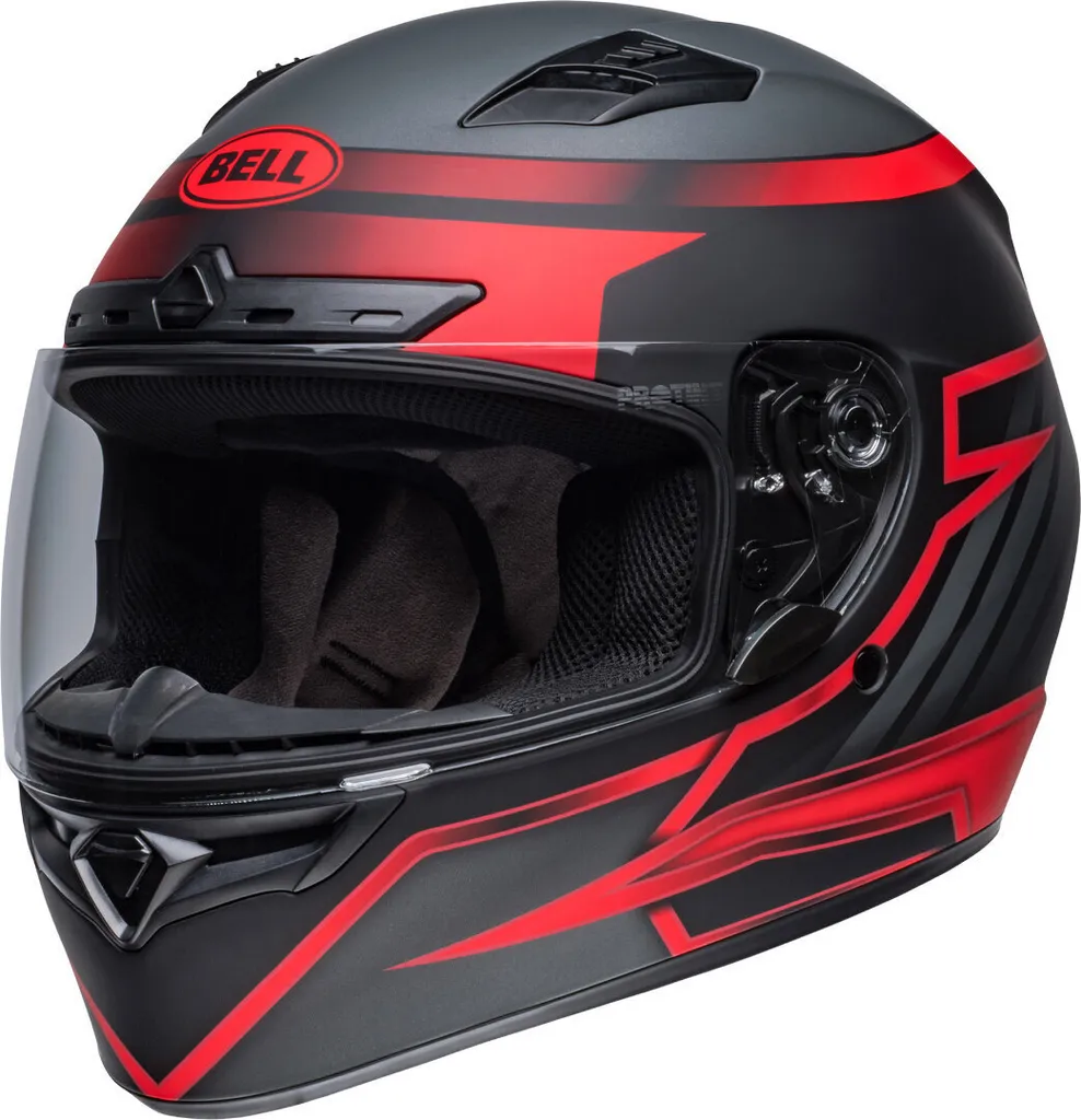 Casque Bell Qualifier DLX Mips Raiser Noir Rouge Idéal Route et Urbain