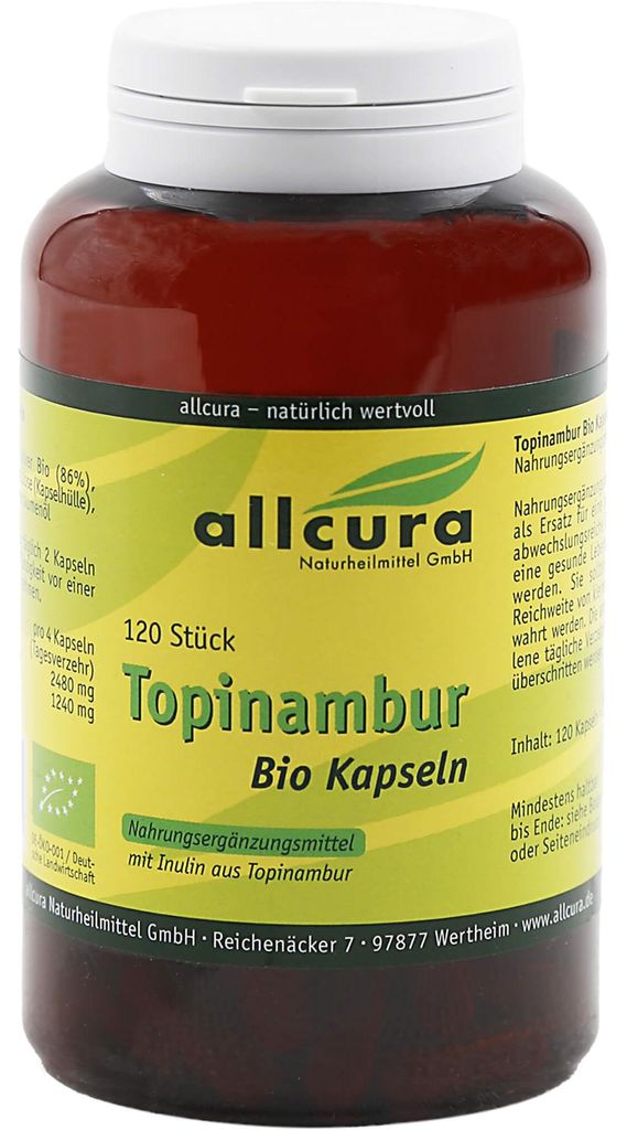 allcura Capsule di topinambur, 120 capsule Immagine del prodotto 