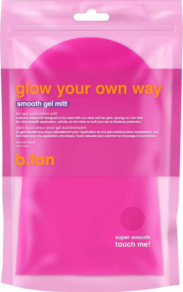 b.tan - Glow Your Own Way - Smooth gel mitt - applicatiehandschoen - 1 stuk