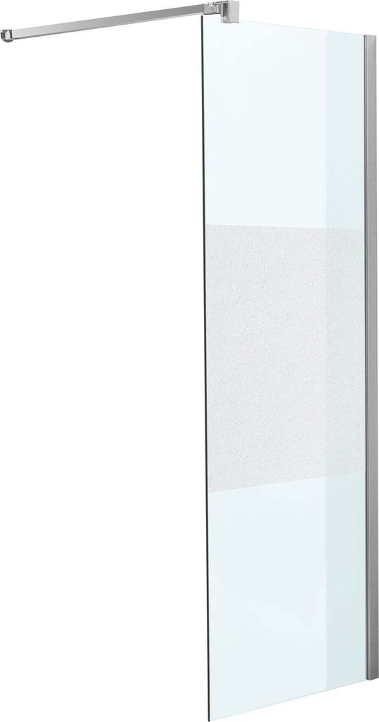 CLP Duschabtrennung Nano rechteckig,halbmilchglas 130x200x100 cm