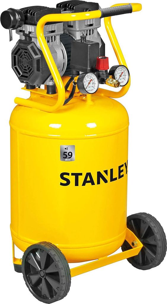 Stanley Luftkompressor SXCMS1350VE, Gelb, Ölfrei, Produktbild 