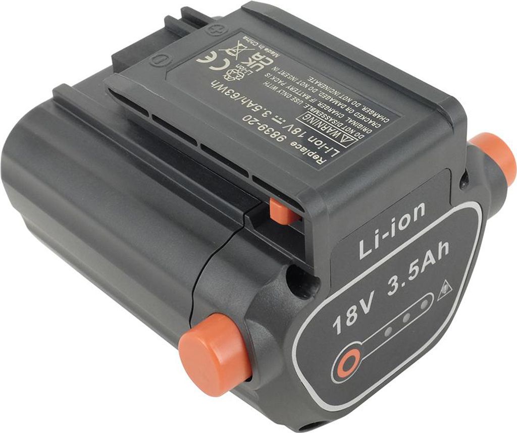 PowerSmart 18V 3500mAh Li-ion Batterie Akku Werkzeugbatterie fš¹r Gardena Trimmer EasyCut Li-18/23 R (9823-20) Trimmer EasyCut Li-18/23 R