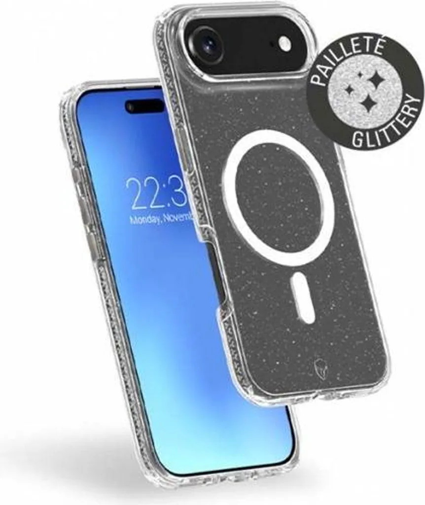 La Migliore Cover iPhone MagSafe Glitter - FC Air Xtrem Riciclata