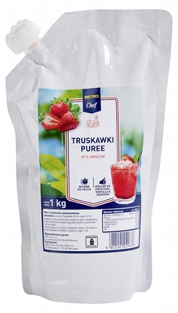 Purée de fraises 1 kg, marque Metro Chef Image du produit 