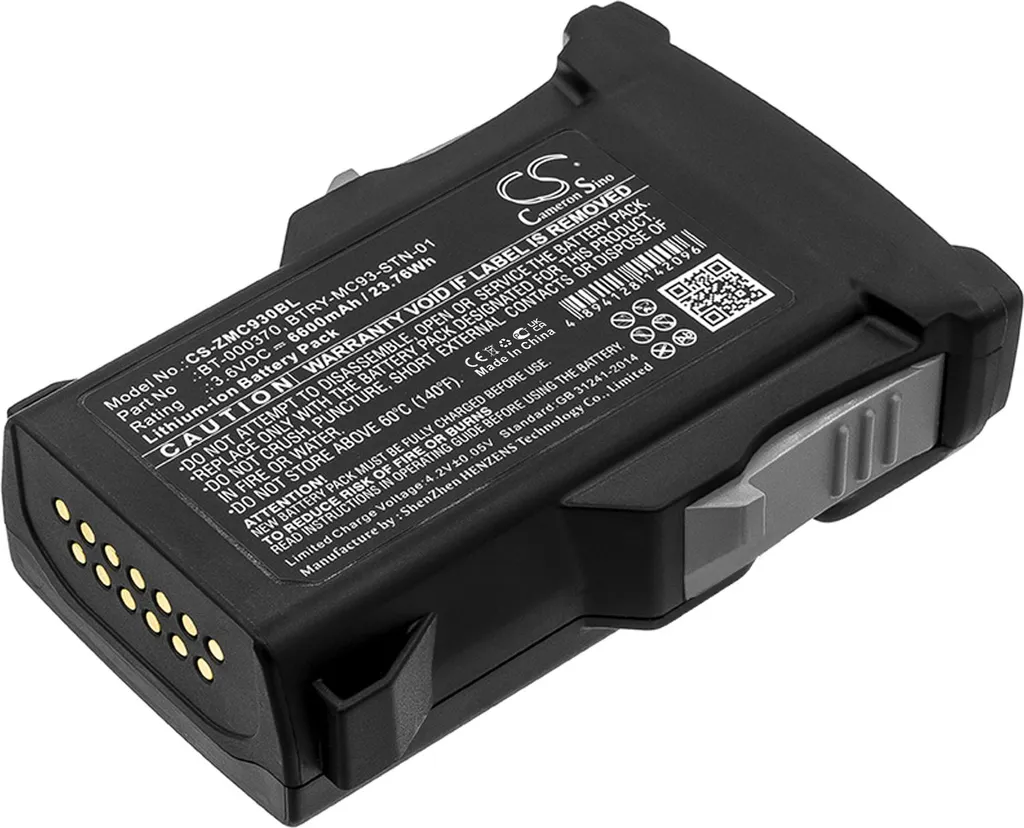 Batterie pour Terminal Zebra MC9300 MC9400 Idéal Inventaire et Logistique