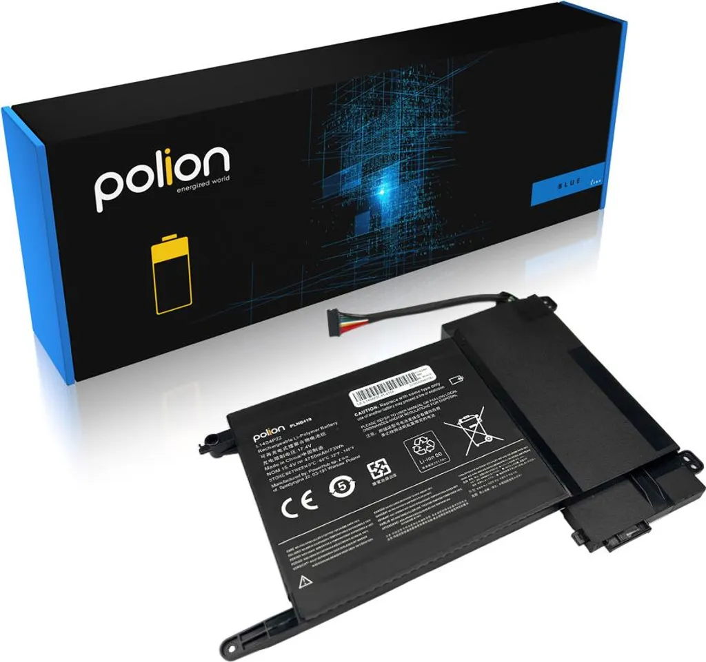 Batteria POLION per Lenovo IdeaPad Y700 4750 mAh 4 celle