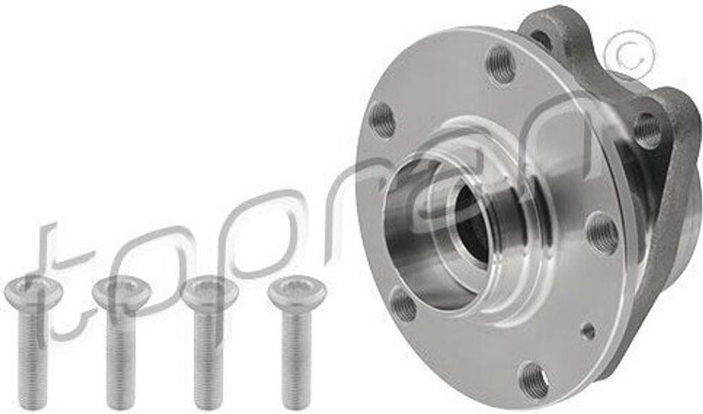 TOPRAN Radlagersatz Hinten Links Hinten Rechts für AUDI A6 Avant (4F5, C6) 131mm 627 101