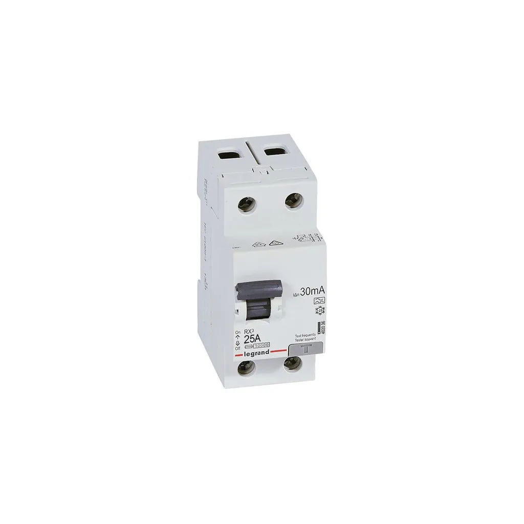 Disjoncteur Différentiel Legrand 25A 30mA - Stopper les Fuites de Courant