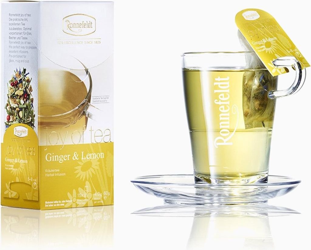 Tè allo zenzero e limone, 15 porzioni Immagine del prodotto 