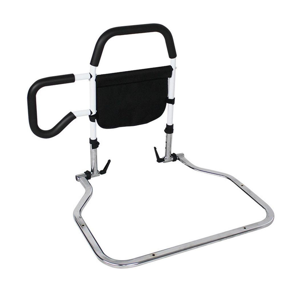 Klappbares Bettgeländer, Aufstehhilfe für ältere und behinderte Menschen, geeignet für Kingsize-Bett/Doppelbett/Einzelbett