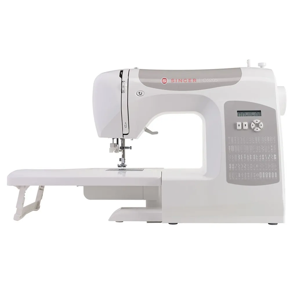 Machine à coudre SINGER C5205 polyvalente avec écran LCD et 80 points