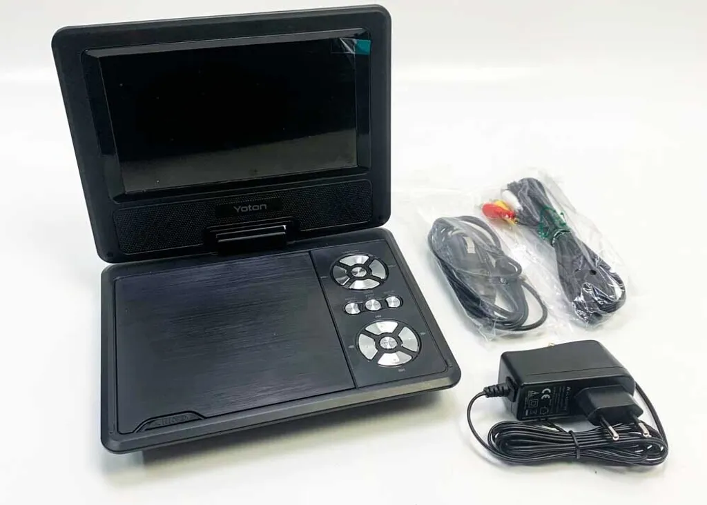 Lecteur DVD Voiture pour Enfant Idéal Longs Trajets avec Port USB SD