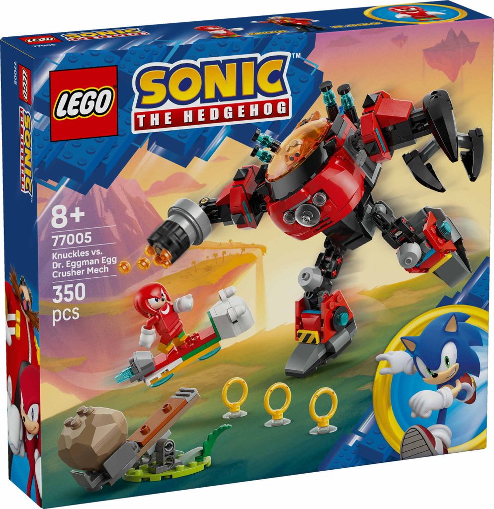Lego Sonic Knuckles vs. Dr Eggman's Egg Crush Image du produit 