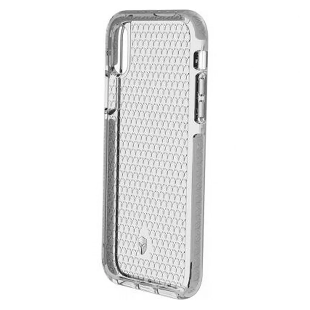 Coque de Protection iPhone X/XS Argent Force Case Life Renforcée