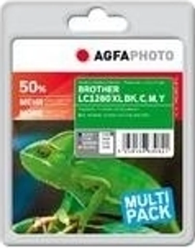 Cartucce AgfaPhoto LC1280XL Compatibili Brother - Set XL 4 Colori