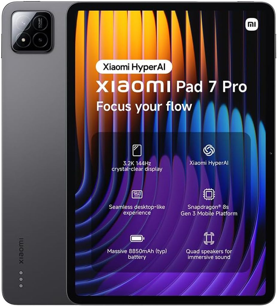 Xiaomi Pad 7 Pro 11" 8GB/256GB WiFi grau (Gray) Produktbild 