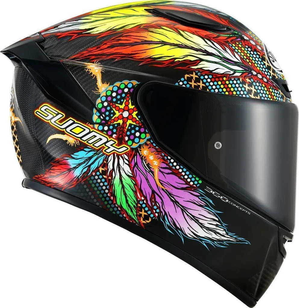 Casque Suomy TX-Pro Chieftain Multi Carbon 2023 2XL - Casque Intégral