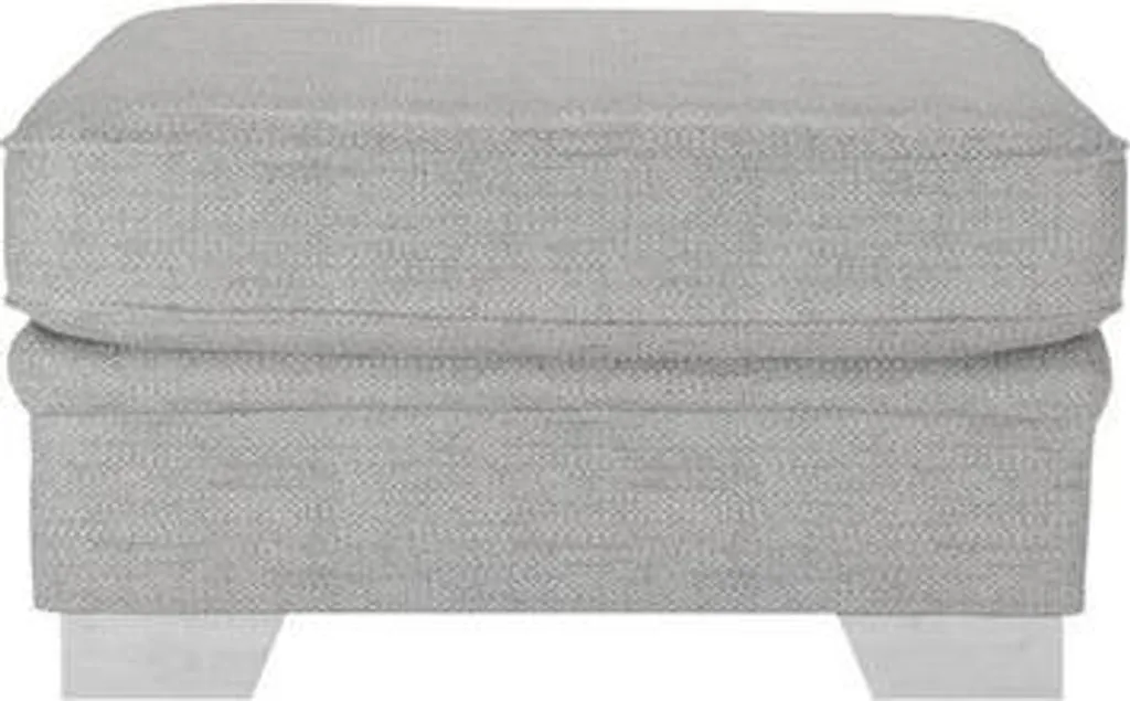 Pouf Ronay-Cherub 0414-white : Repose-pied design blanc élégant