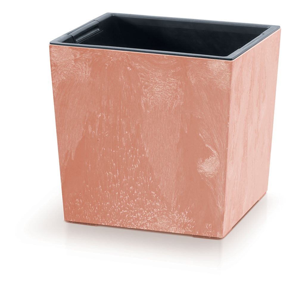Prosperplast s.r.o. Květináč URBI SQUARE LOW EFFECT 24 cm, Obrázek produktu 