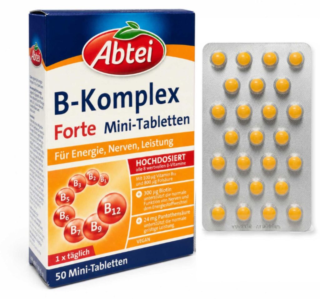 Abtei B-Komplex Forte 50ST 11.6g Produktbild 