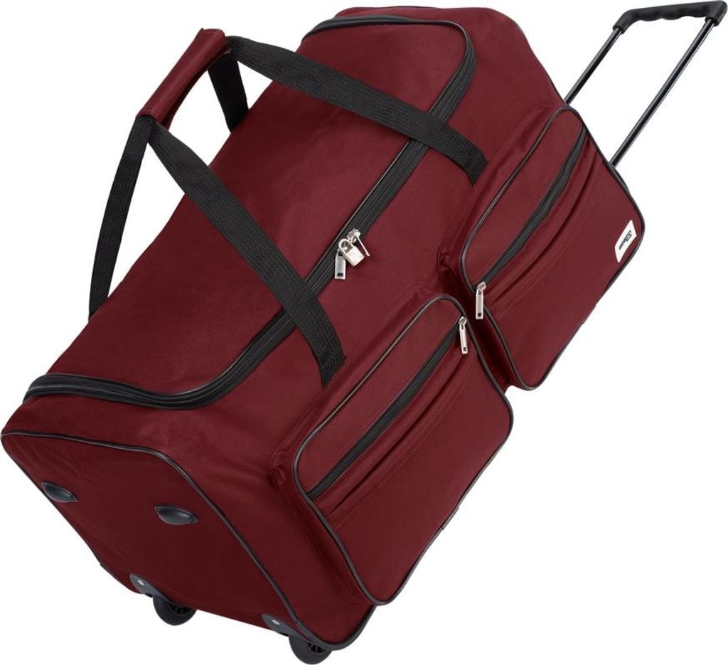 Monzana® Sac De Voyage à roulettes Noir - Sac de sport 85L Image du produit 
