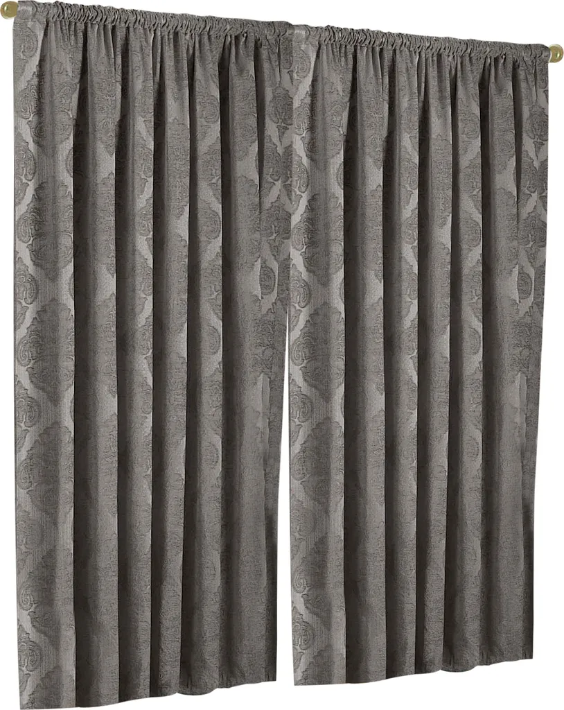 Rideaux Winchester Moccha Riva Home RV963 en Tissu Jacquard 168x183 cm