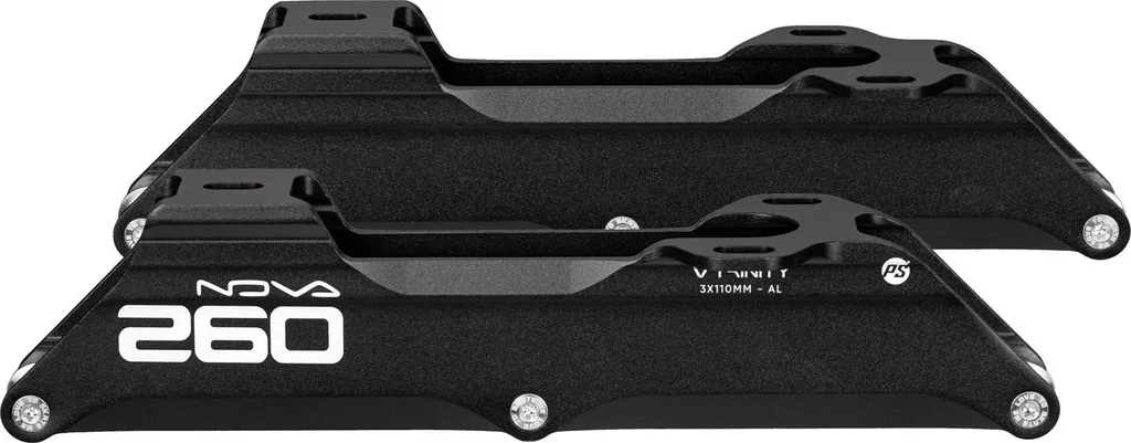 Patins Roller Fitness Powerslide Nova 3x110mm Noir pour Longues Sorties
