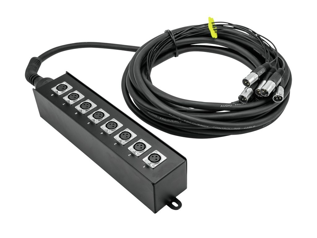 OMNITRONIC Multicore Stagebox MUS-810 20,30cm (8") 10m Produktbild 