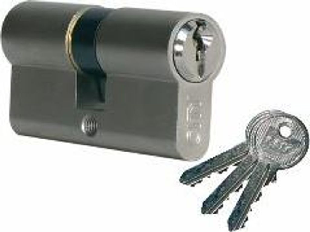 Zylinder City ISEO 30x50mm Messing vernickelt - vielfältig V03 KCF005503 - 520930529V03