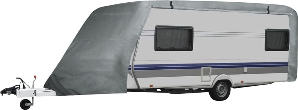 "2026 Promotion" Wohnwagen-Abdeckung Grau Gr. S - Ganzgaragen CC2080