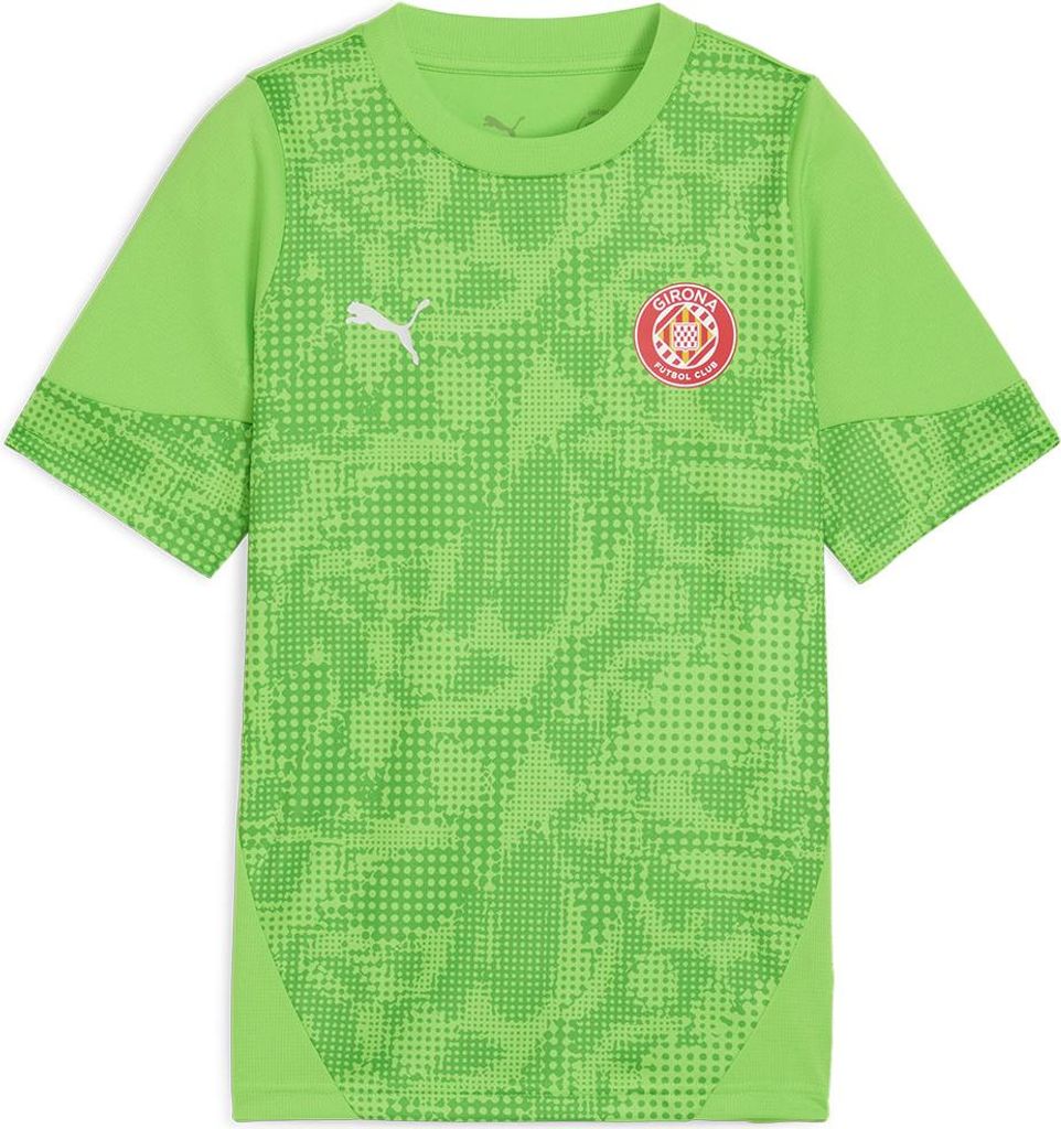 Puma Girona Fc 25/26 Training Junior-kurzarm-t-shirt Grün 13-14 Years Grün 13-14 Years