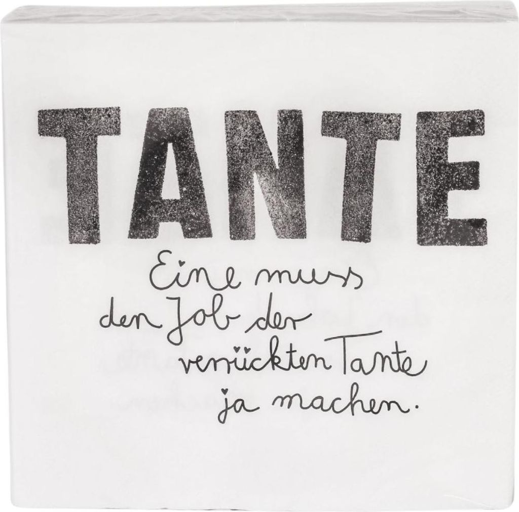Serviette "Tante"