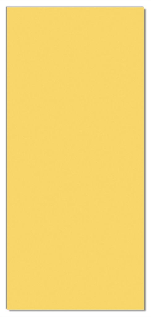 Wallario selbstklebende Türtapete 100 x 220 cm - Pastellgelb - Abwischbar, rückstandsfrei zu entfernen