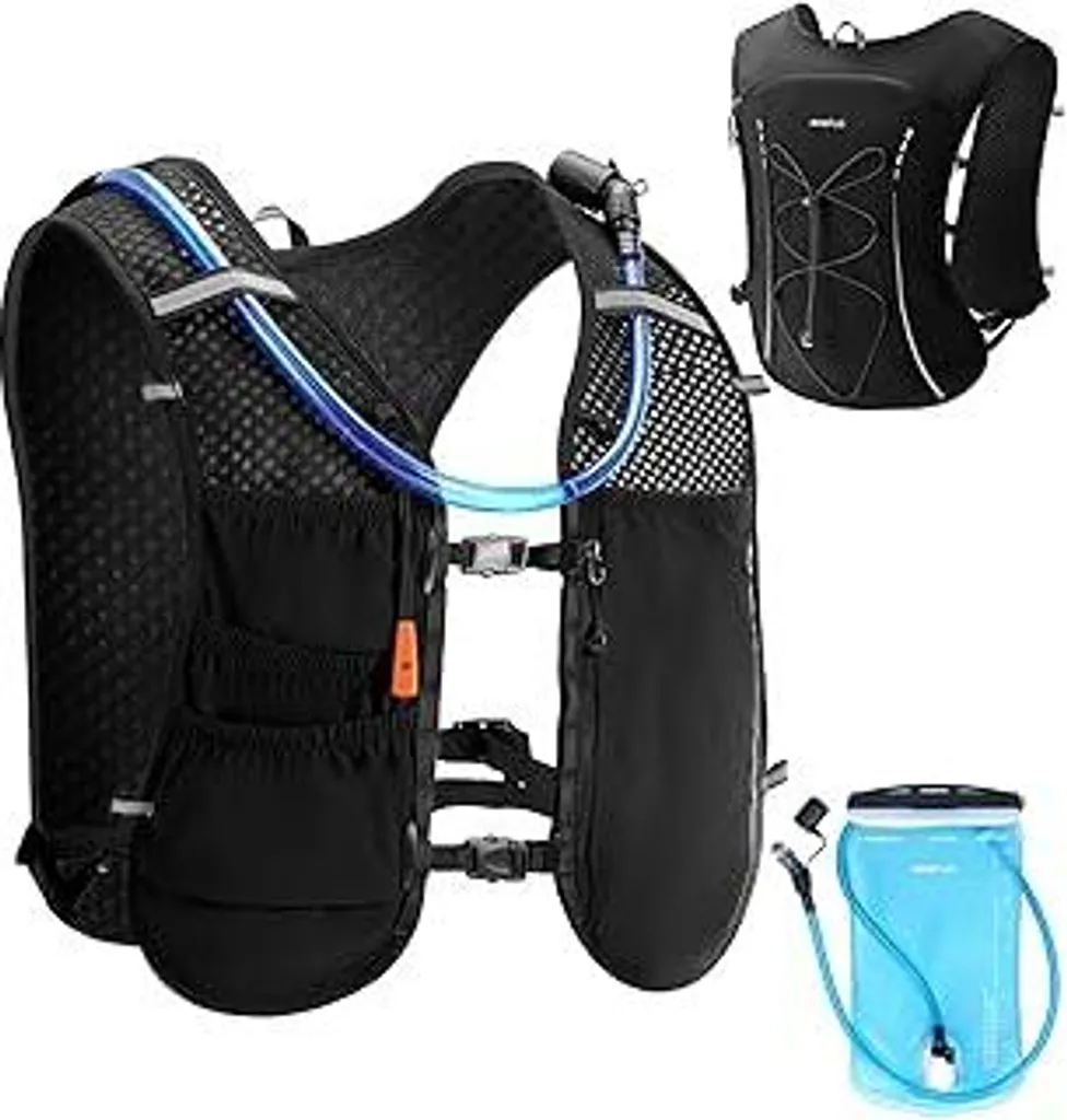 ECOHUB Running Vest 2L - Gilet Idratazione Ultraleggero Traspirante