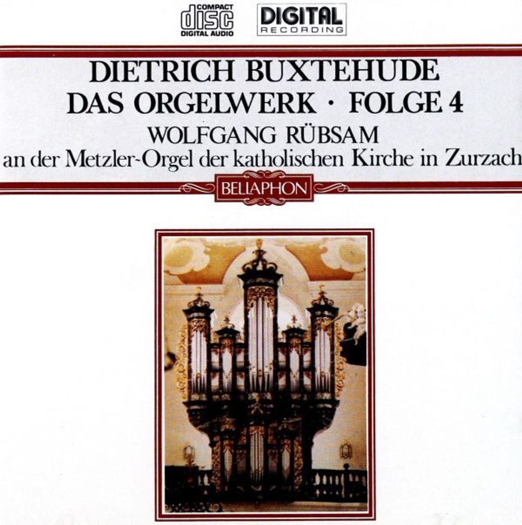 Buxtehude Dietrich & Ruebsam Wolfgang: Orgelwerk - Folge 4