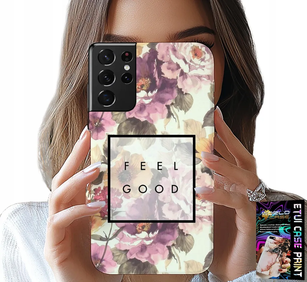 Cover Samsung S21 Ultra Fiori - Design Moderno e Protezione Glamour