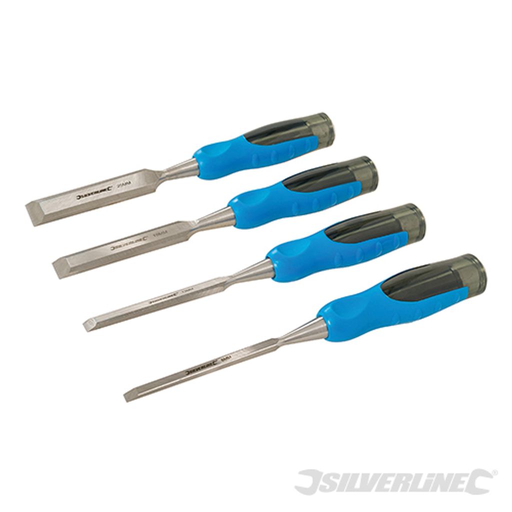 Silverline 633495 Expert Wood Chisels, 4 pcs Image du produit 