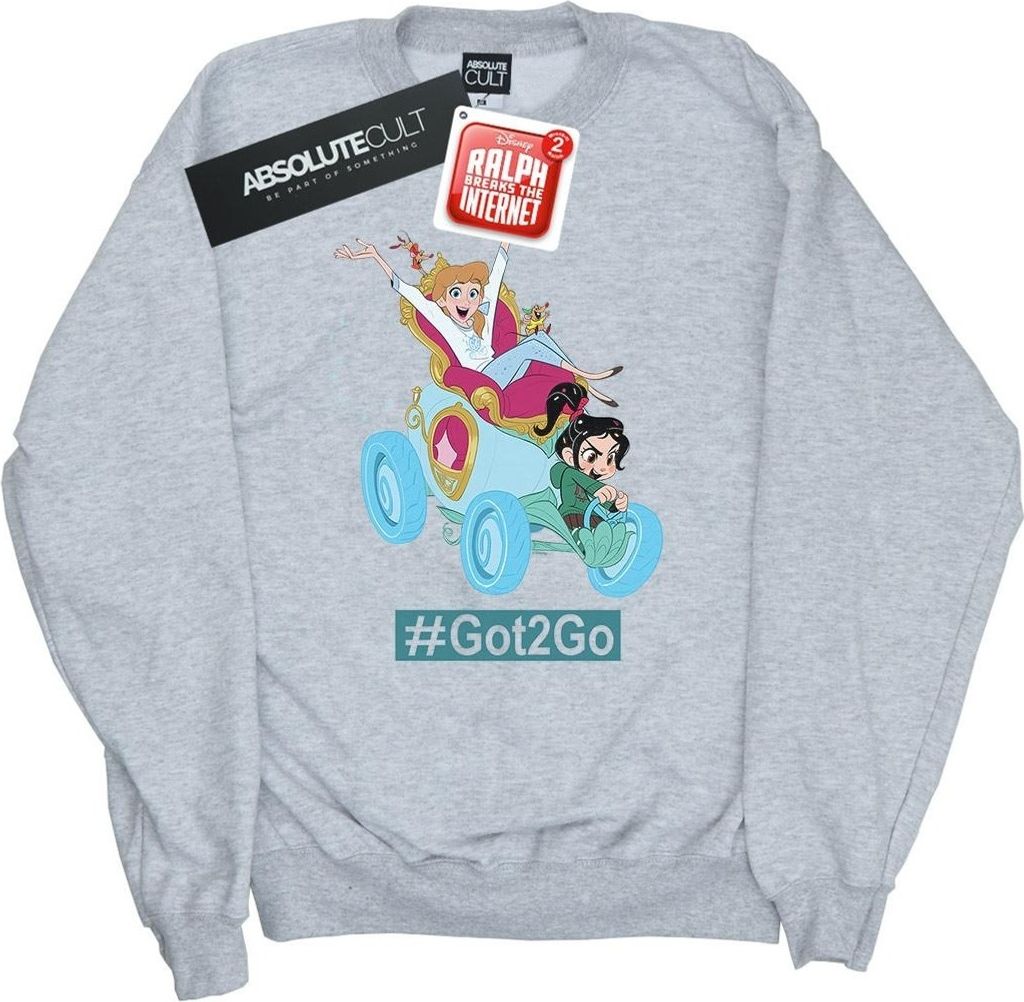 Disney - "Wreck It Ralph" Sweatshirt für Damen BI43140 (XL) (Grau)