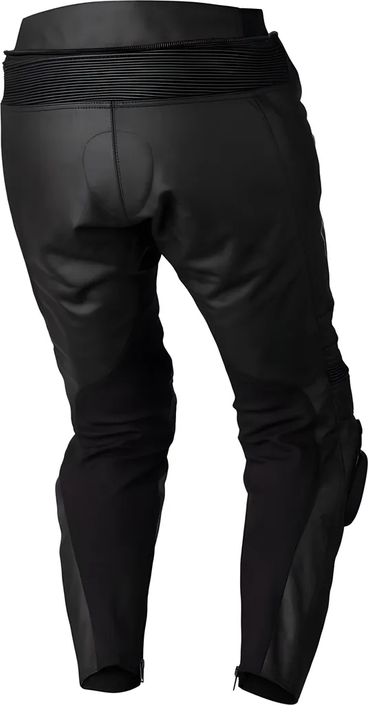 Pantalon RST S1 cuir noir certifié CE protection genoux taille 46 homme