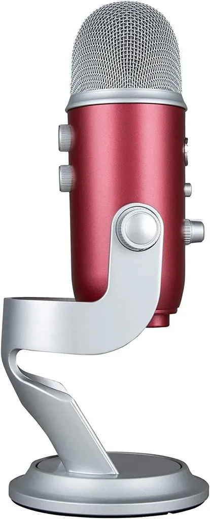 Microphone USB Stéréo Logitech G Blue Yeti Red pour Streaming Professionnel
