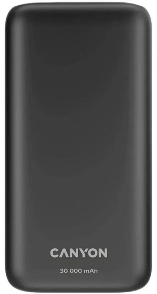 Externí baterie Canyon, CNE-CPB301B, 30 000 mAh, černá Obrázek produktu 
