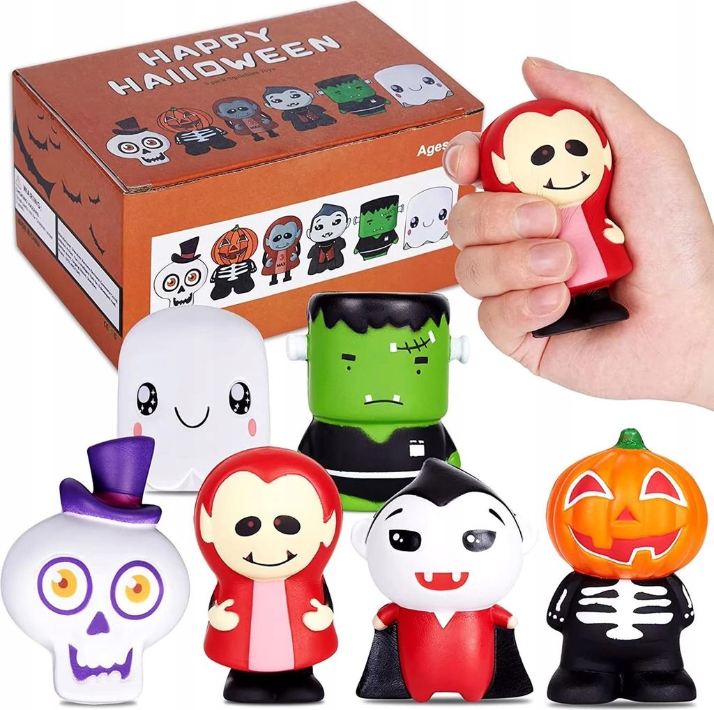 Halloween pomaly sa rozvíjajúce penové figúrky Obrázok produktu 