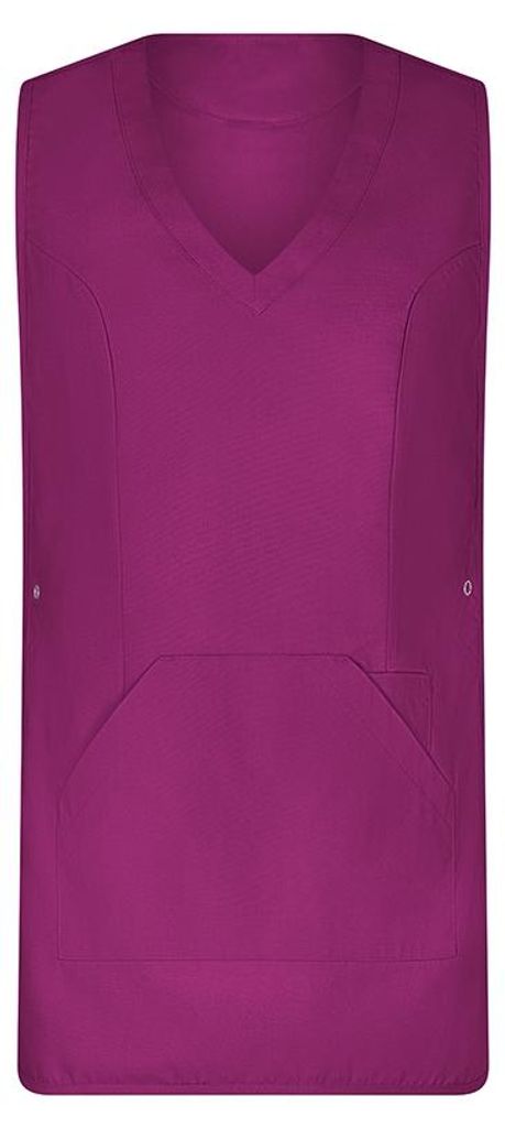 Exner - Schürze "Throwover", Weiche Haptik LT6059 (36 cm - 42 cm) (Bordeaux)