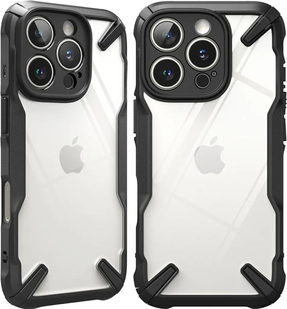 Custodia Ringke Fusion X per iPhone 16 Pro Black: Robustezza Top - 1