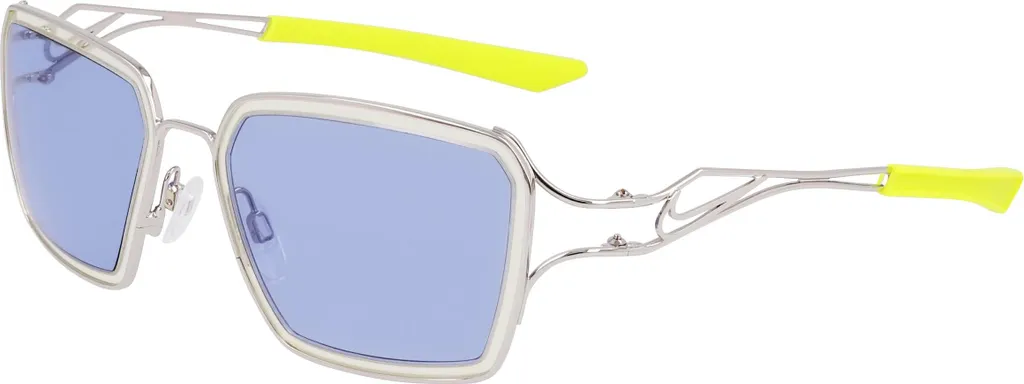 Nike Veil Prism EV24049 Argent Bleu Verres Haute Définition Taille 57